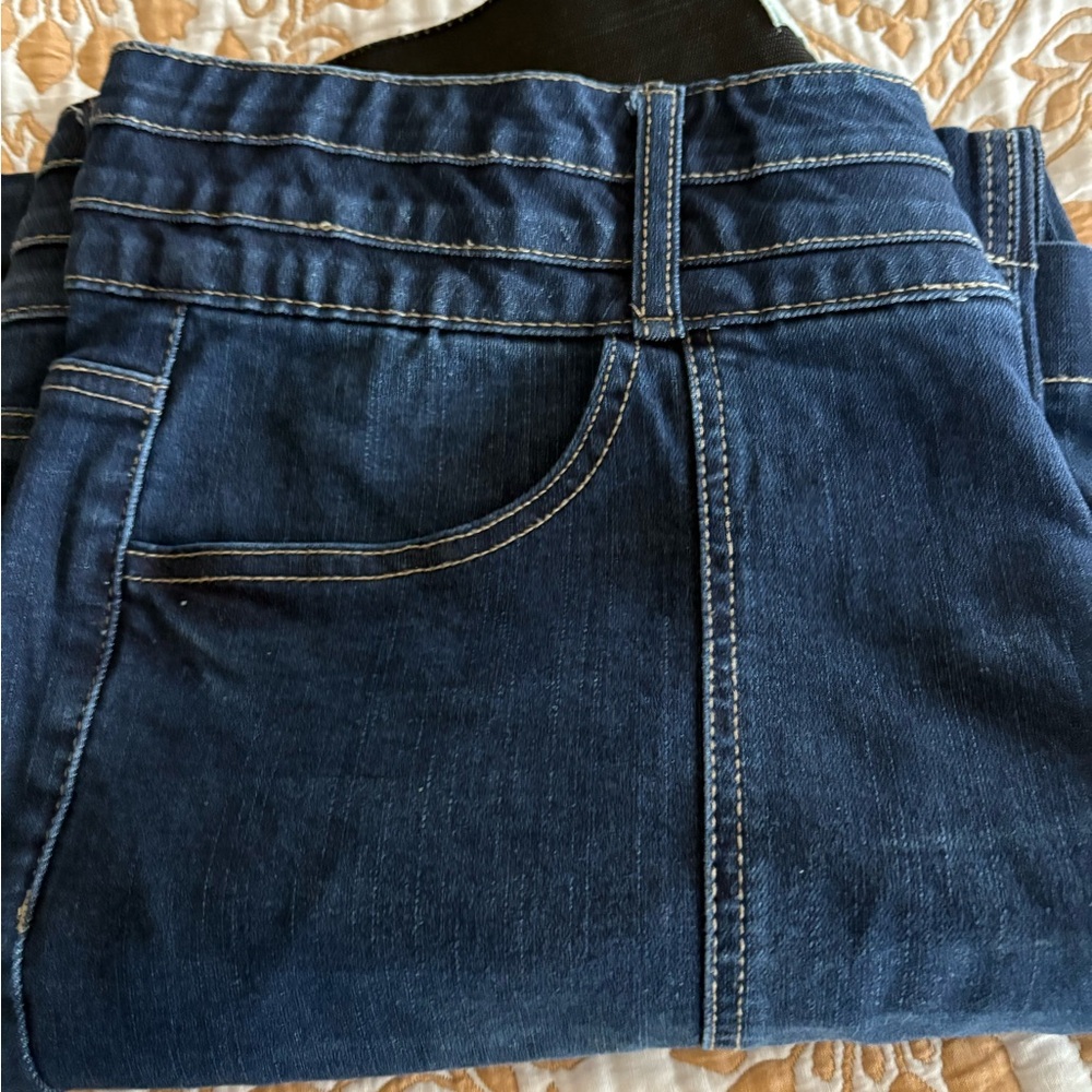 Aveology/Avenue jeans size 20 never worn wide leg fashion stretch flare likeNEW